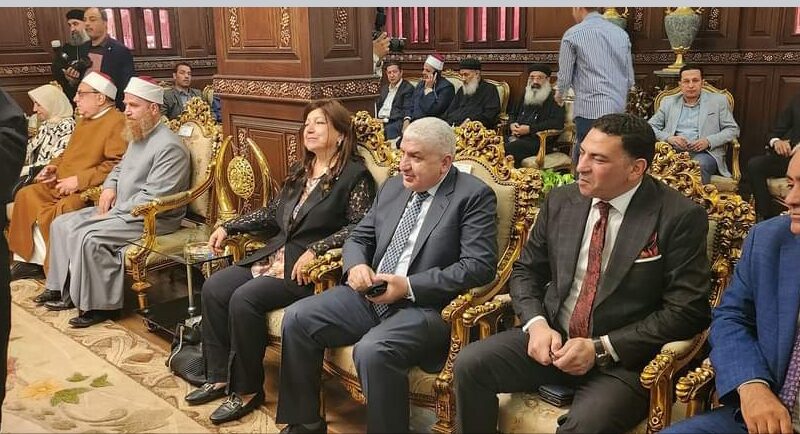 بقيادة د. أشرف سعد سليمان (حماة الوطن) بالشرقية يهنئ الأخوة الأقباط بعيد القيامة المجيد