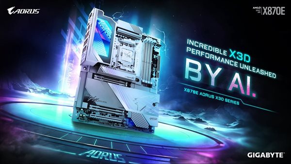 GIGABYTEتكشف عن لوحة AM5 ثورية بذكاء اصطناعي يقفز بالأداء 25%