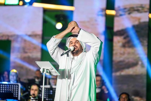 حسين الجسمي يشارك مصر احتفالاتها بانتصارات أكتوبر في مدينة الجلالة