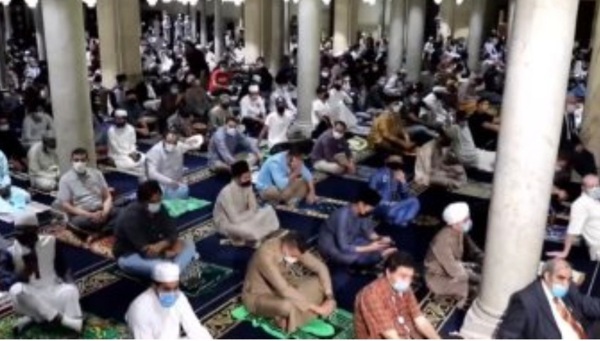 الأوقاف تؤكد المساجد التزمت بالضوابط.. 10 دقائق لخطبة العيد و7 دقائق للتكبيرات