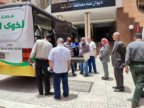 نقل تجربة الشرقية لتشغيل ميني باص ” ذوي الهمم”