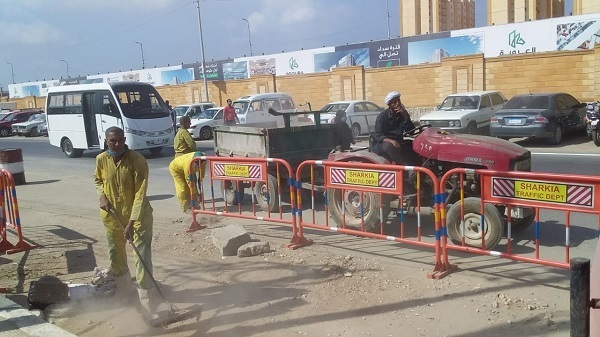 حملات نظافة متواصلة بمدينة الزقازيق والوحدات المحلية التابعة لها