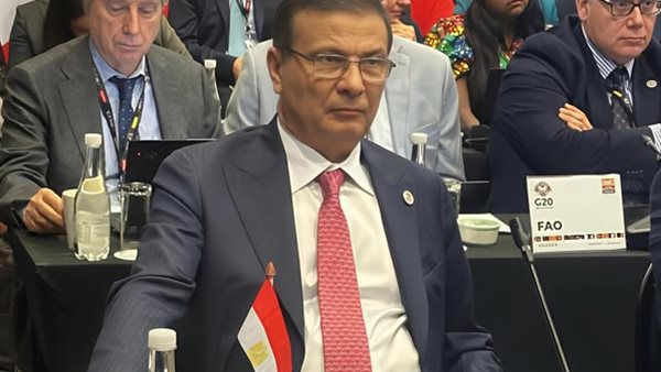 وزير الزراعة يشارك بجلسة اعتماد الإعلان الوزاري للأمن الغذائي ضمن اجتماعات مجموعة العشرين