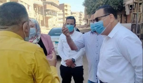 محافظ الشرقية يؤكد على تكثيف أعمال النظافة بمشتول السوق