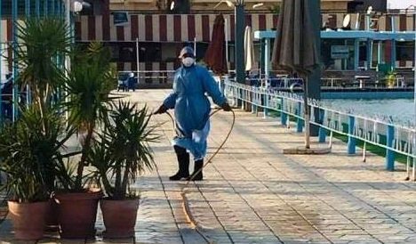 مراكز شباب محافظةالشرقية تكثف أعمال التطهير والتعقيم لمواجهة الموجة الثالثة لفيروس كورونا المستجد
