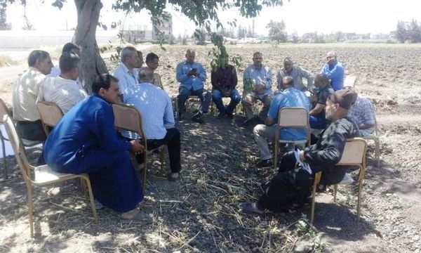 زراعة الشرقية ندوة إرشادية عن زراعة محصول القطن بقرية برمكيم مركز ديرب نجم