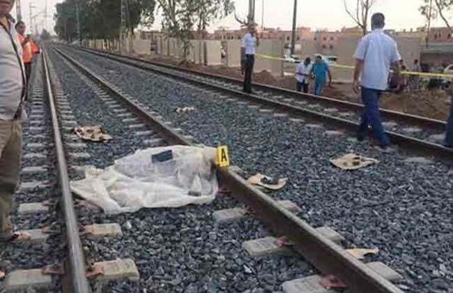 مصرع مواطنين دهسهما قطار مدينة القرين
