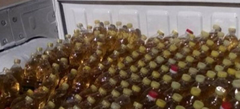 ضبط 5140 لتر زيت طعام خلال حملة تموينية بالشرقية