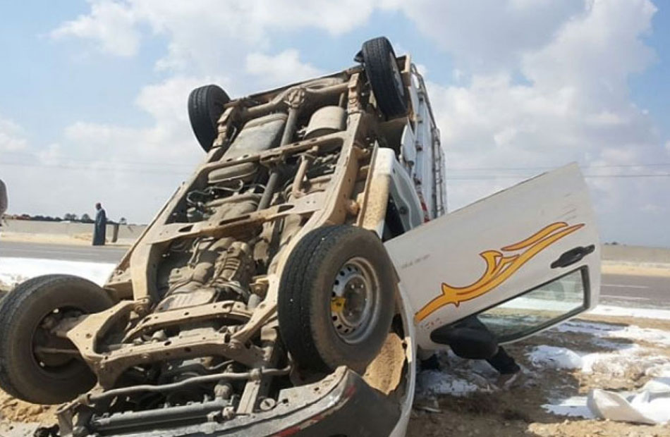 إصابة 15 مواطنًا في حادثي تصادم بطريق بلبيس الجعفرية والثاني بالصالحية الجديدة