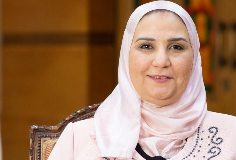 وزيرة التضامن توجه التحية للتحالف الوطني وحياة كريمة والهلال الأحمر لدورهم في مساعدة الفلسطينيين