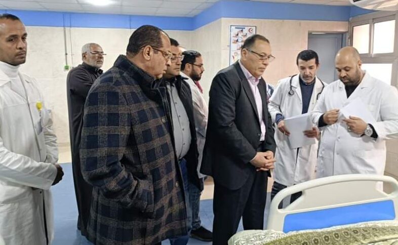 محافظ الشرقية يطمئن على الحالة الصحية لمصابي غزة بمستشفى السعديين