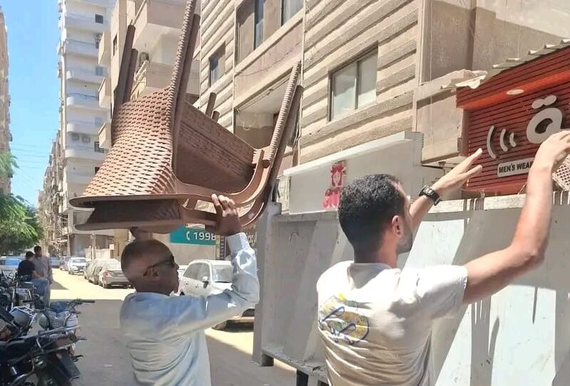 تكثيف حملات إزالة الإشغالات والتعديات بمراكز ومدن وأحياء الشرقية وتحقيق المظهر الحضاري اللائق
