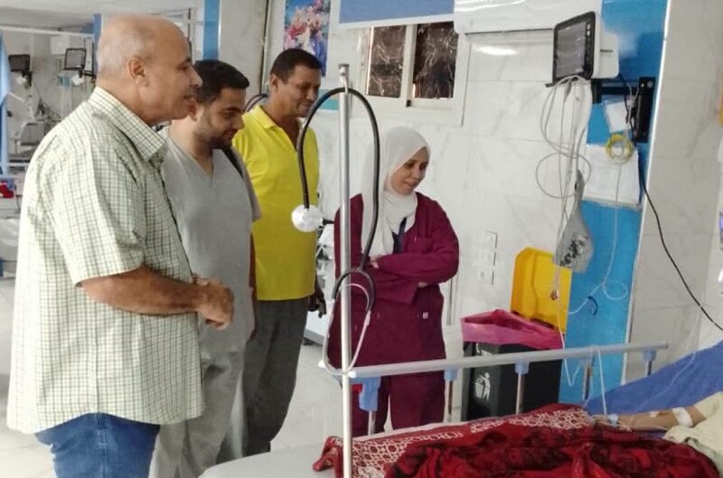 “رئيس مركز ومدينة بلبيس” يتابع الخدمات الطبية بمستشفى بلبيس المركزي والتأكد من جاهزية الأقسام المختلفة