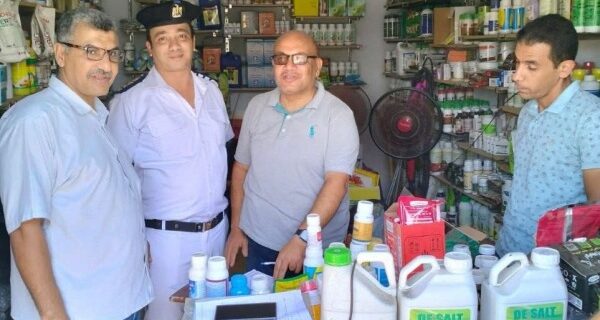 زراعة الشرقية تُشن حملة لضبط تداول المبيدات والتصدي للمخالفات في فاقوس