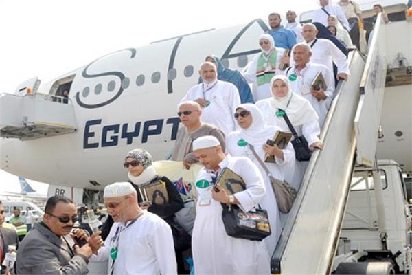 مصر للطيران تسيير اليوم 8 رحلات لعودة الحجاج المصريين من الأراضي المقدسة