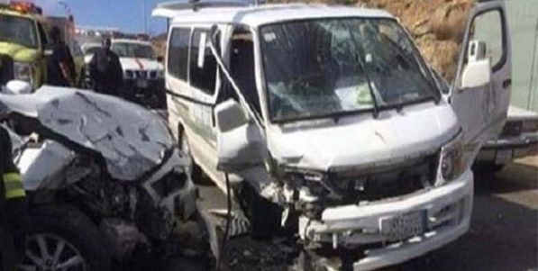 مصرع عامل فى حادث تصادم سيارتين ملاكى وميكروباص بطريق منشاة ابو شلبي مركز كفر صقر.