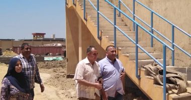 إنتهاء اعمال تنفيذ محطة مياه البكارشة بمركز الحسينية