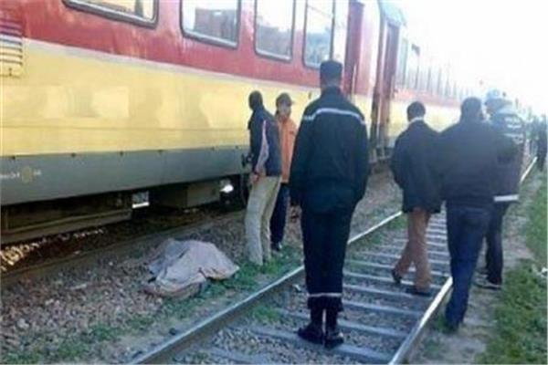 مصرع شخص أثناء عبورة مزلقان قرية النوبة والدهاشنة بمركز بلبيس