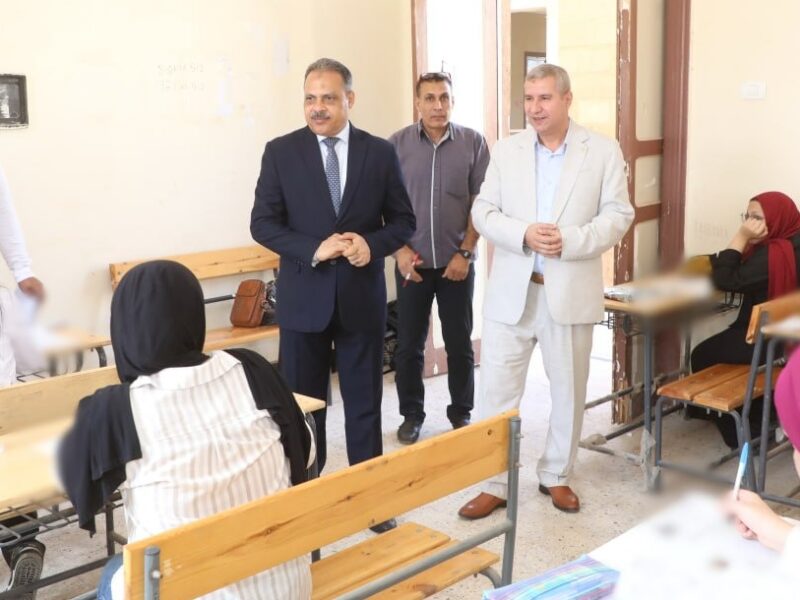 محافظ الشرقية: لا مشكلات بلجان امتحانات الثانوية العامة 2026