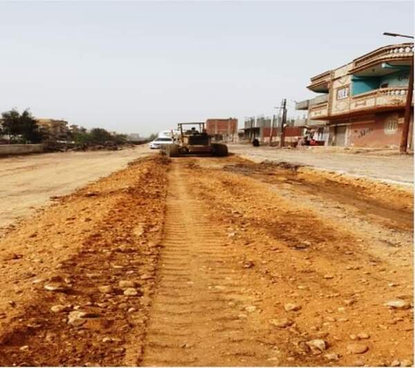 محافظ الشرقية يُتابع أعمال رصف طريق ‏أولاد صقر صان الحجر ‏بالحسبنية بتكلفة 7 مليون و 694 ألفا