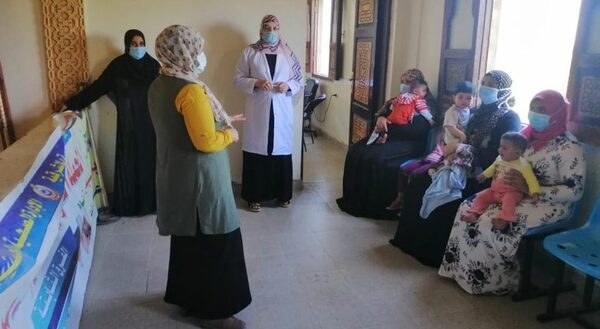 صحه الشرقية: حملات توعوية مكثفة لإدارة الثقافة الصحية عن أهميه التطعيم ضد شلل الأطفال