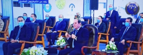 الرئيس السيسي : من حق المصريين أن يحصلوا على كل احتياجاتهم بمواصفات عالمية