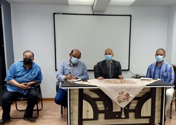 وكيل وزارة الصحة بالشرقية يجتمع بمديري الإدارات الصحية بالمحافظة لمناقشة خطة تطعيم المواطنين بلقاح كورونا