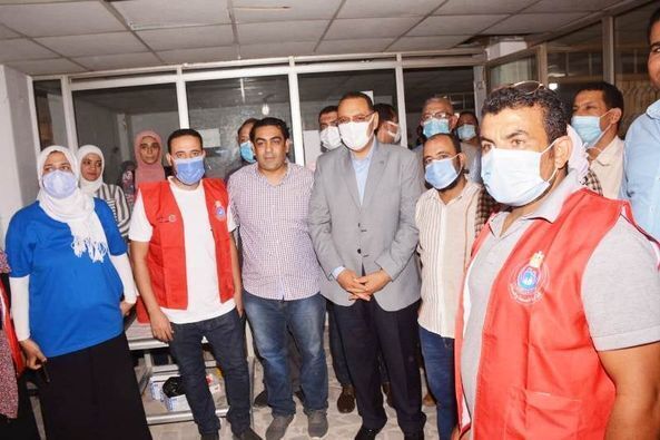 محافظ الشرقية يُتابع سير إنتظام أعمال حملة (معاً نطمئن … سجل الآن) بمركز ومدينة بلبيس
