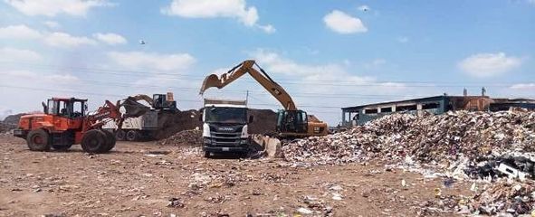 وحدة التدخل السريع بالشرقية ترفع 11800طن قمامة ومخلفات مبانى