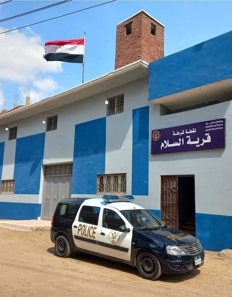 صور .. افتتاح نقطة شرطة قرية السلام مركز بلبيس