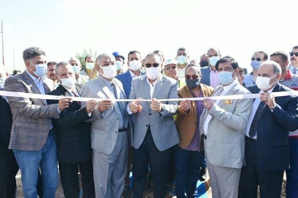 محافظ الشرقية يفتتح مشروع صرف صحي قرية السعدية بأبو حماد
