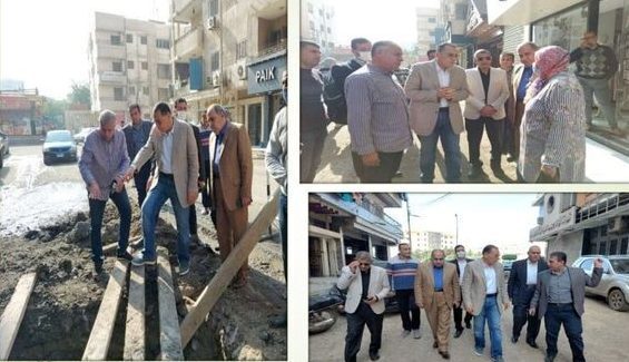 محافظ الشرقية يتفقد أعمال رصف ورفع كفاءة شوارع منطقتي الزهور والقومية بالزقازيق