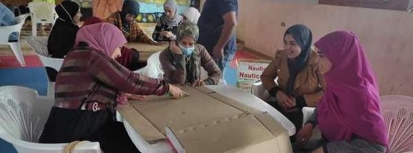 شباب ورياضة الشرقية تنظم ورشة بعنوان ( إعادة تدوير خامات بيئية) بمركز شباب شنبارة الميمونة
