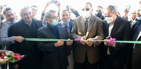 محافظ الشرقية ورئيس الهيئة العامة للأبنية التعليمية يفتتحان  مدرسة للتعليم الاساسى بمنيا القمح