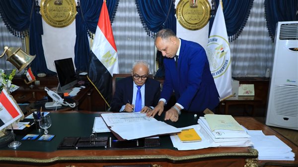 وزير التعليم يعتمد نتيجة الدور الثاني للثانوية العامة بنسبة 88.7%