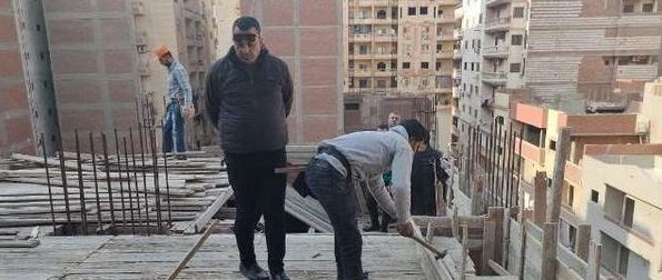 الأجهزة التنفيذية بالشرقية: تتصدى لمحاولات البناء العشوائي بدون ترخيص