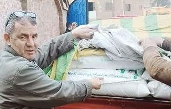 تموين ههيا.. يضبط 2 طن كيماوي نيترات محمل على سيارة نصف نقل بقرية السلامون