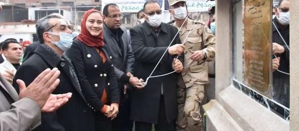 محافظ الشرقية يفتتح أعمال تطوير ميدان الشهيد أحمد المنسي بمدينة منيا القمح
