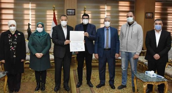 محافظ الشرقية: يُعلن إعتماد الجهاز المركزي للتنظيم والإدارةلمركز التدريب وتنمية الموارد البشرية بالديوان العام