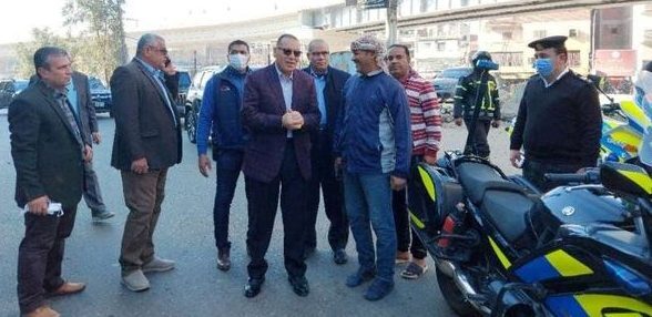 محافظ الشرقية يطمئن على إنتهاء أعمال إصلاح خط طرد الصرف الصحي أسفل كوبري الصدر