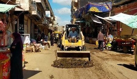 تكثيف حملات النظافة ودهان البلدورات لتحسين الصورة الجمالية لشوارع الشرقية