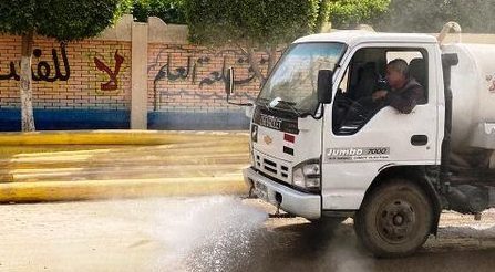 الأجهزة التنفيذيةبالشرقية تشن حملات النظافة ورفع الإشغالات  بمحيط المدارس