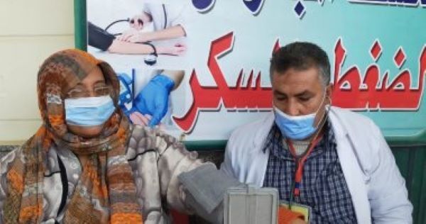 علاج  ١٣٠٠ مواطنا بالمجان في قرية المشاعلة مركز ابو كبير