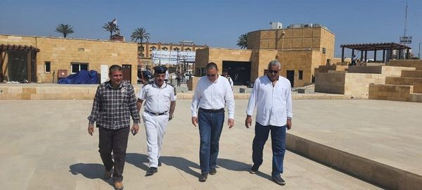 محافظ الشرقية يتفقد منطقة آثار تل بسطة بمدينة الزقازيق