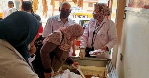 بيطري الشرقية يضبط 410 كجم لحوم مخالفة خلال حملات تفتيشية