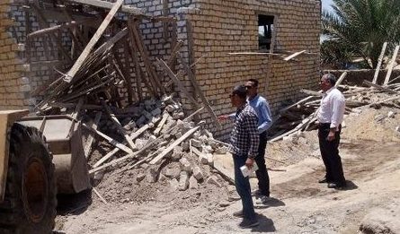 إستمرار مرور اللجان الدورية على المتعديين على أراضي أملاك الدولة بمركز الحسينية