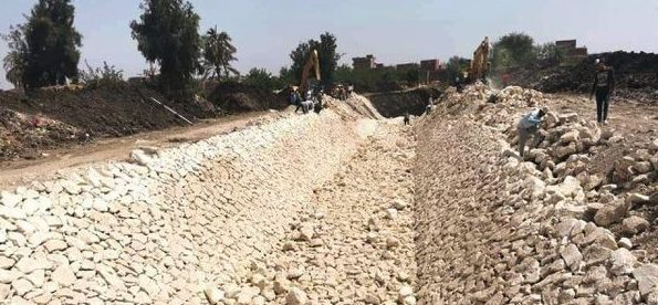 محافظ الشرقية يُتابع أعمال تأهيل ترعه الصبابة بزمام هندسة ري ههيا