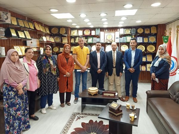 وكيل وزارة الصحة بالشرقية يستقبل زيارة إشرافية من الإدارة المركزية للتمريض بوزارة الصحة