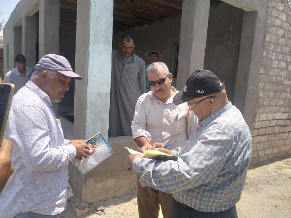 تكثيف أعمال اللجان المُشكلة للمرور على المنازل المقامة على أراضي أملاك الدولة بالشرقية