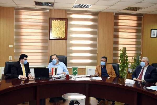 غراب يجتمع برؤساء المدن ويُشدد على سرعة الإنتهاء من ملفي التصالح في مخالفات البناء وتقنين أراضي أملاك الدولة